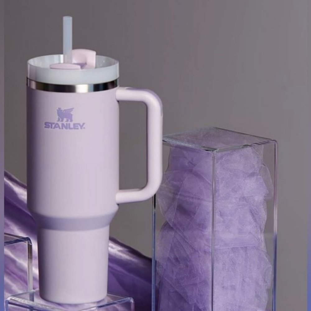 Just released on April 24th Soft Matte 40oz Orchid Stanley Tumbler! BNWT
